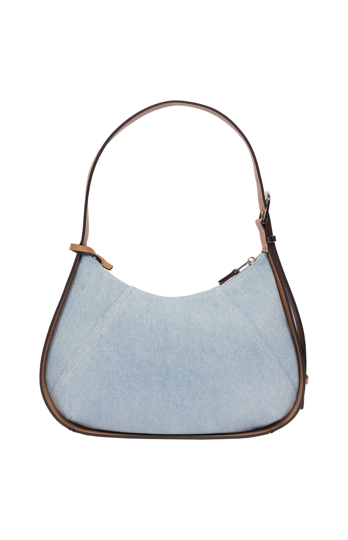 True Religion Denim Raised Horseshoe Hobo Bag