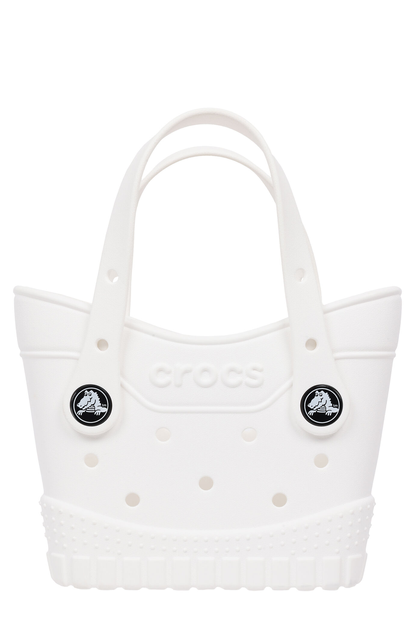Crocs White Micro Classic Tote Bag