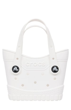 White Micro Classic Tote Bag image number 1