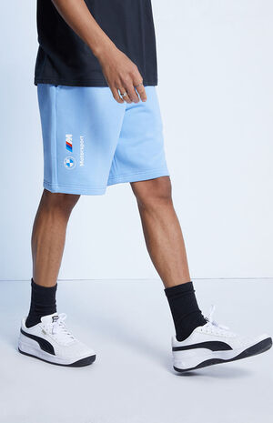 Blue BMW Motorsport Sweat Shorts image number 3