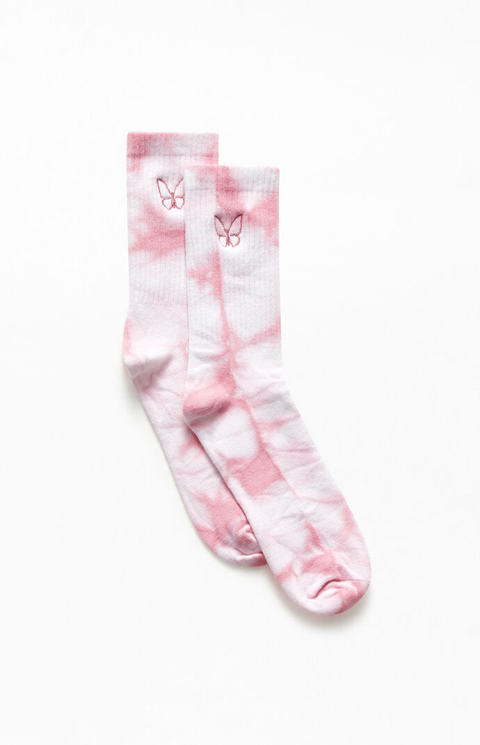 Tie Dye Butterfly Sock