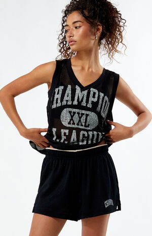 Reversible Mesh Court Basketball Shorts image number 3