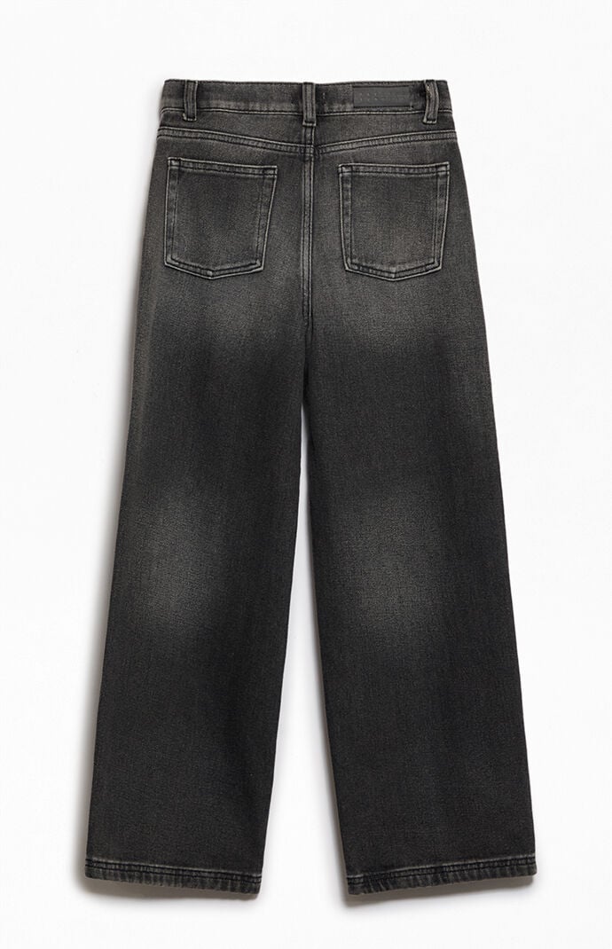 Pacsun Kids Baggy Jeans Black Tint