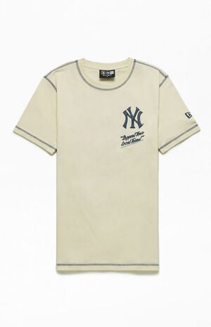 Men's New York Yankees New Era White Team Split T-Shirt