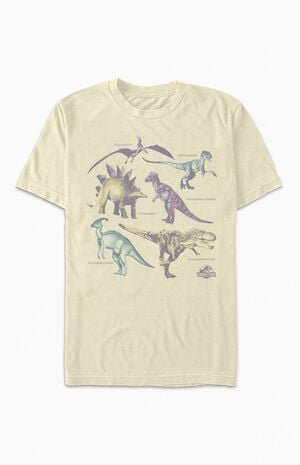 Jurassic Park Dino Poster T-Shirt image number 1