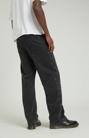 Dylan Baggy Jeans Studded Black image number 4