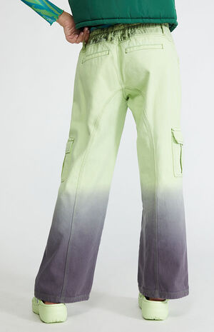 Organic Dip Dye Utility Trousers image number 4