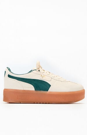 Women's Green Palermo Elevated Sneakers image number 1