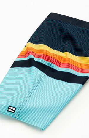 Eco All Day Stripe Pro 10" Boardshorts image number 4