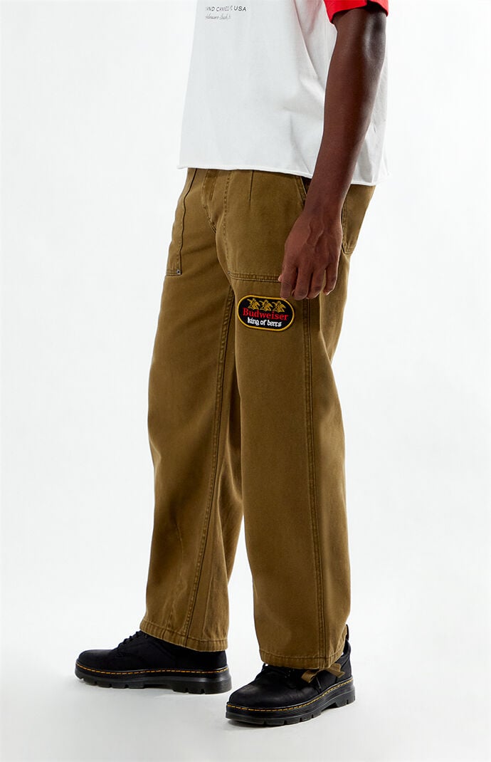 Budweiser By PacSun Tony Army Wide Leg Pants