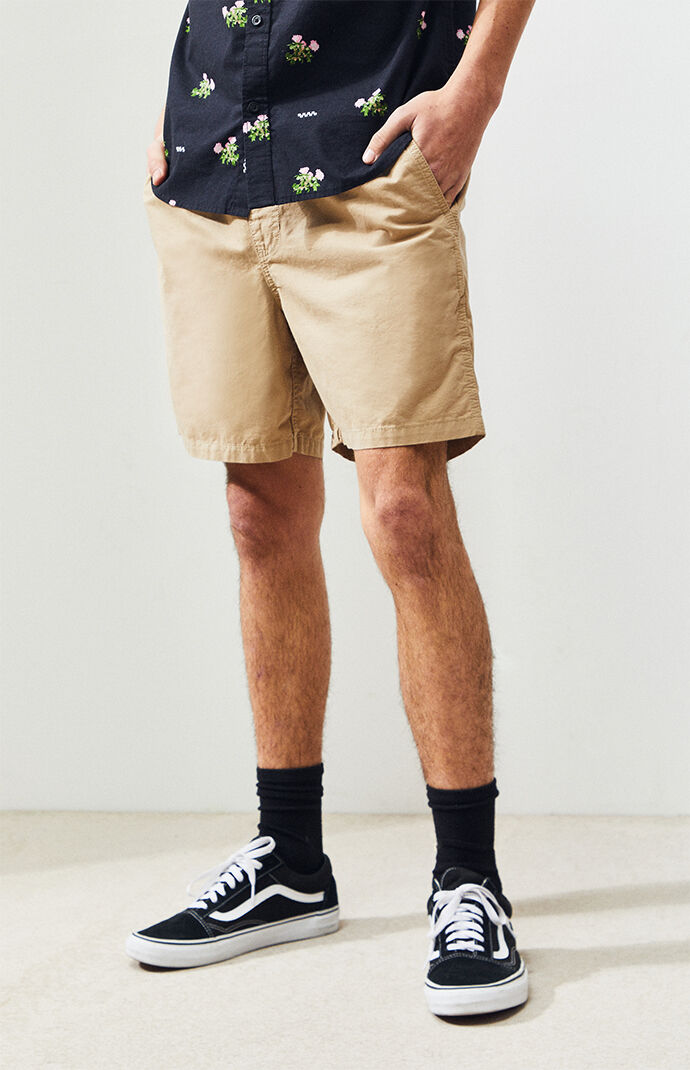 vans drawstring shorts