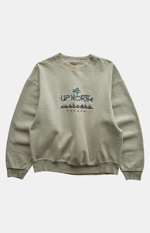 90s Up North Canada Crew Neck Sweatshirt image number 1