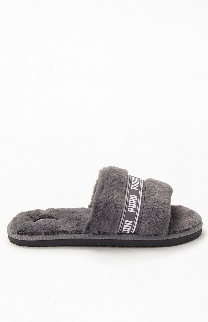 puma fluffy slides quiz