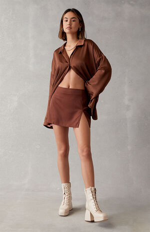 x PacSun London Button Down Shirt image number 4