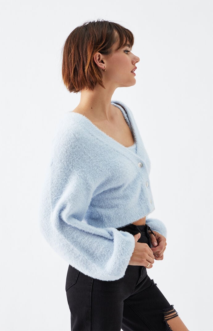 Fuzzy Cardigan