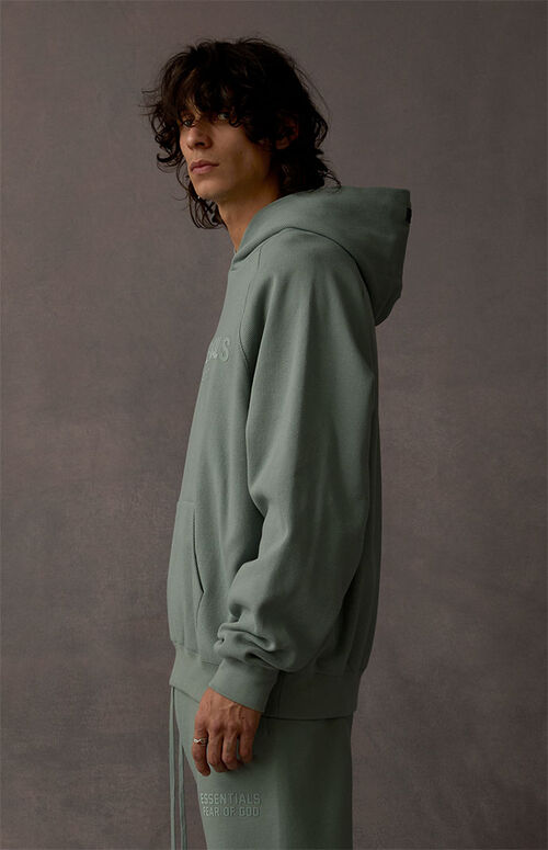 Fear of God Essentials Sycamore Waffle Knit Raglan Hoodie PacSun