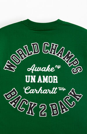 x Carhartt Green Pocket T-Shirt image number 4