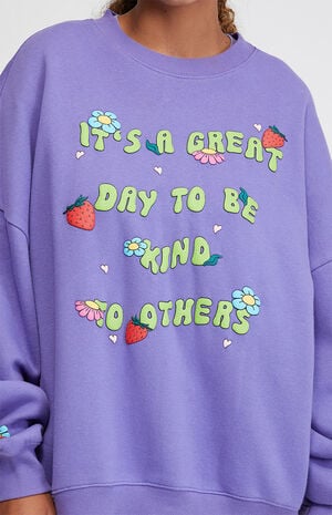 Be Kind Boyfriend Sweatshirt image number 2