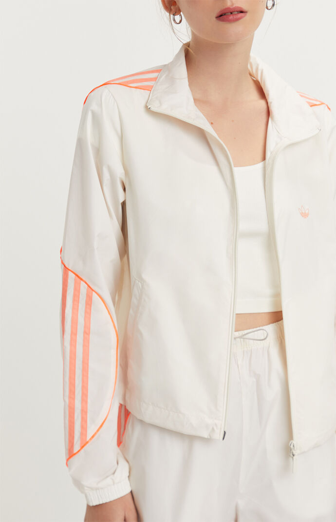 Pink & White Track Jacket