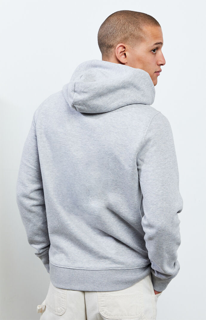 Heather Gray Logo Hoodie