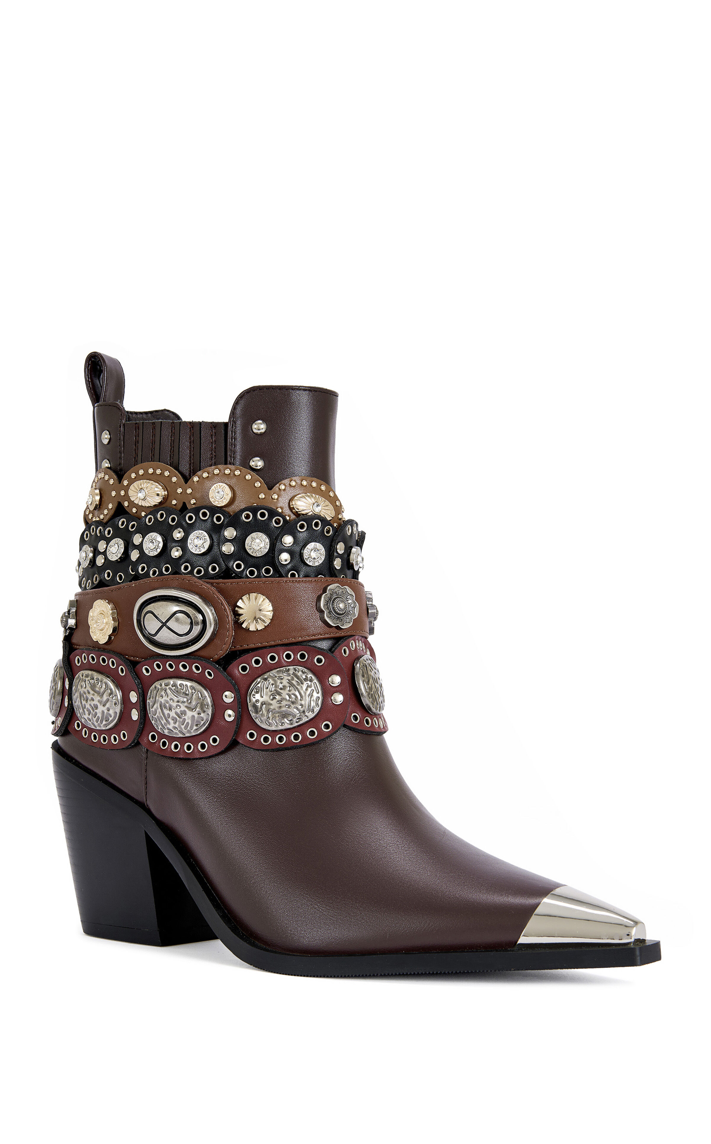 AZALEA WANG Women's Dusan Chocolate Western Boots