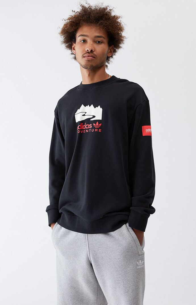 Adventure Logo Crew Neck Sweatshirt