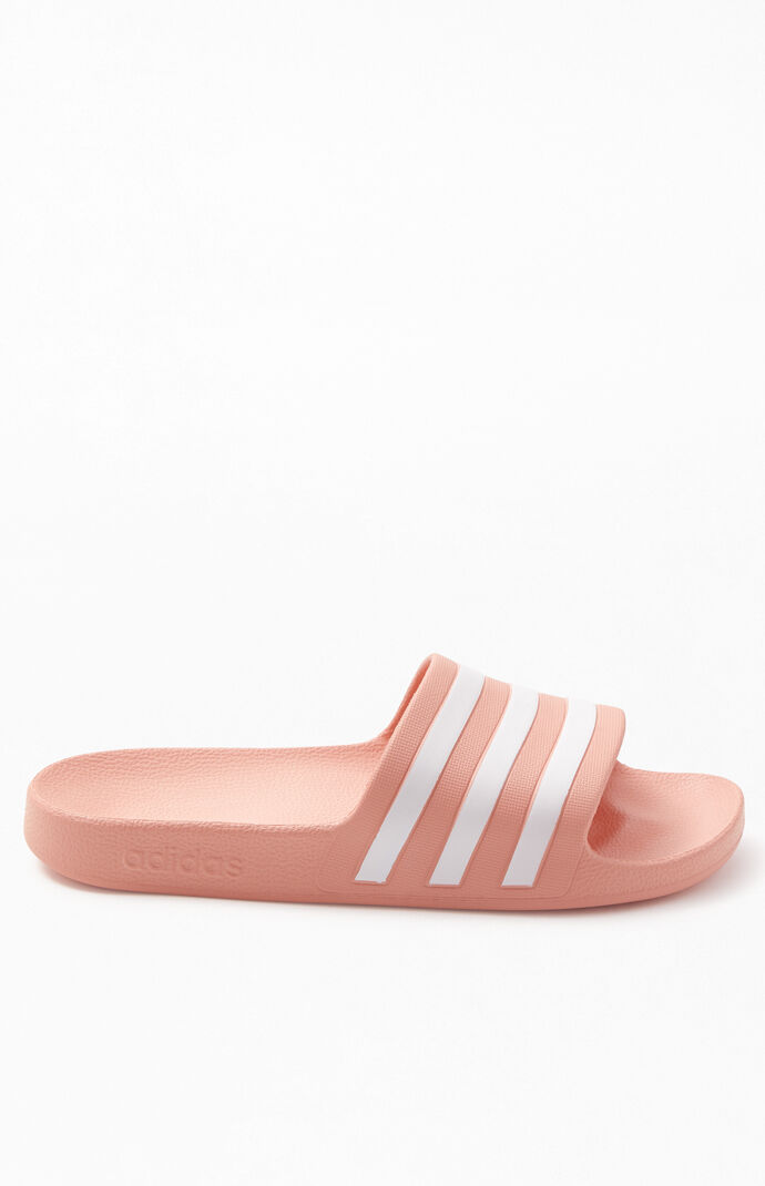 adidas adilette pink slides