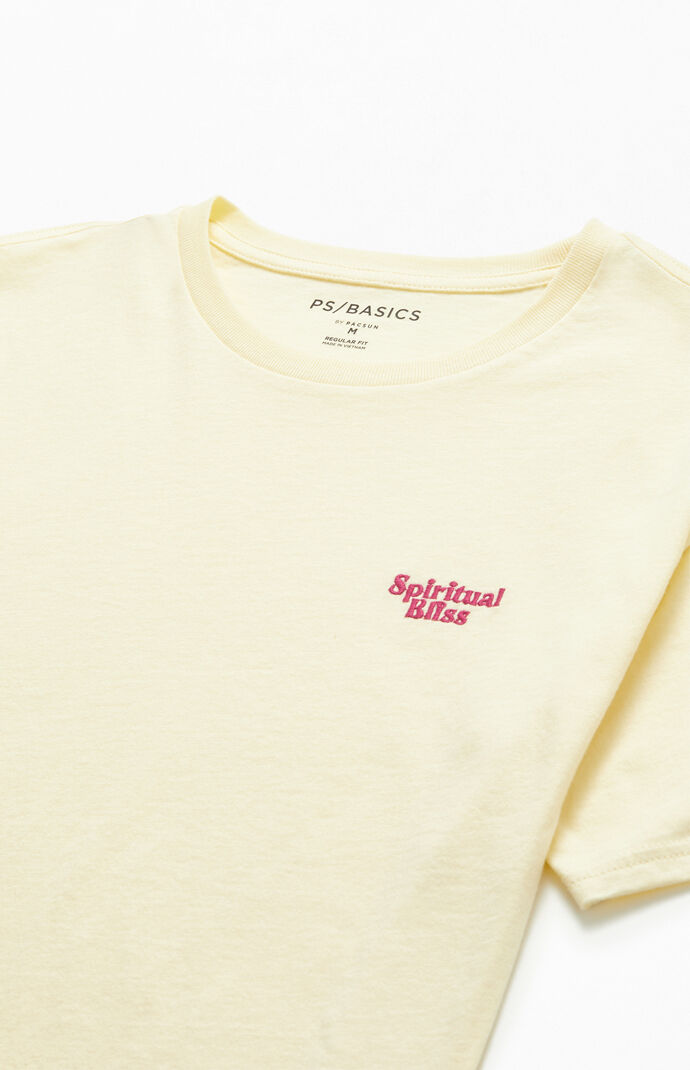 Embroidered Spiritual Bliss T-Shirt