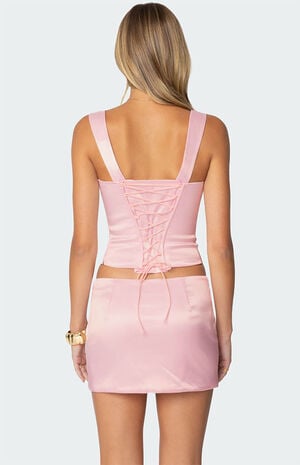 Camila Satin Corset image number 3