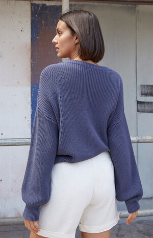 Blue Brianna Sweater image number 4