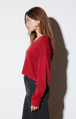 Cassandra V-Neck Sweater image number 3