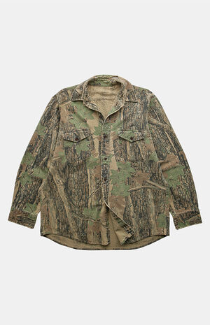 2000s Camo Button-Up Top image number 1