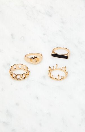 4 Pack Drippy Rings image number 2