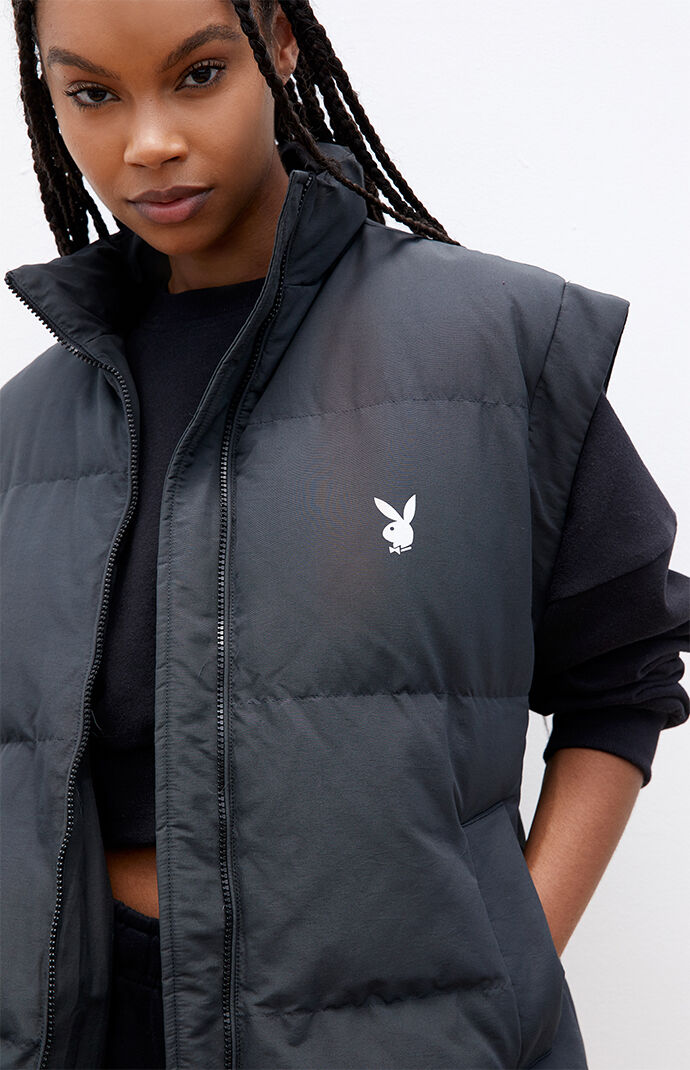 Playboy by pacsun best sale nylon puffer jacket