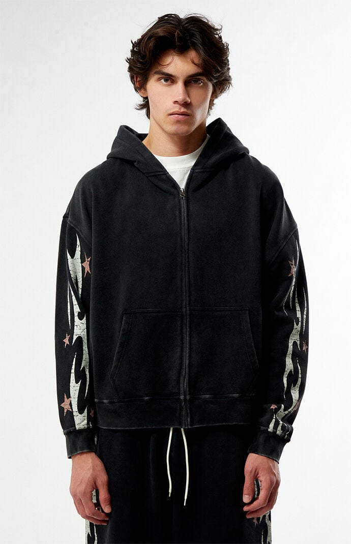 Pacsun Cyber Full Zip Hoodie