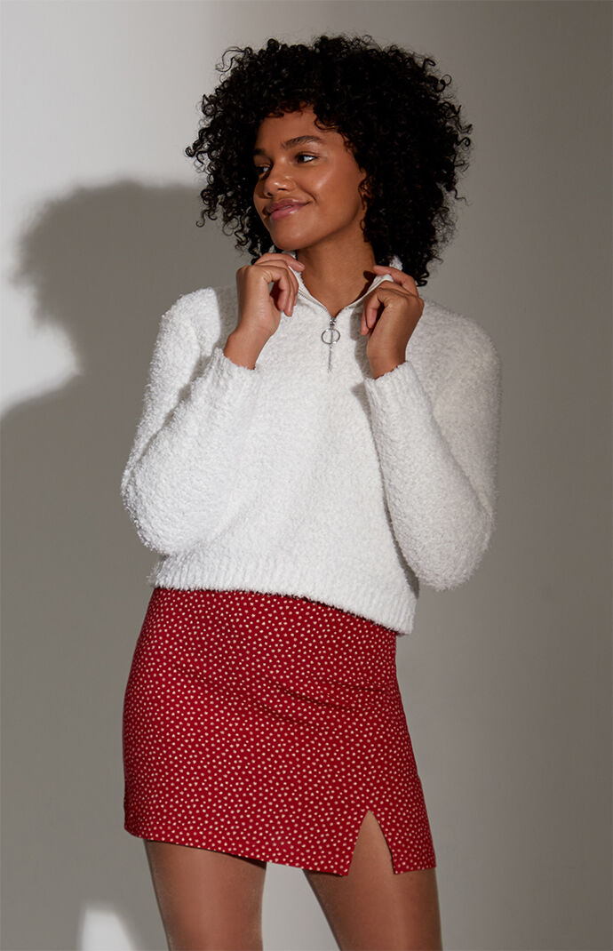 Oscar Long Sleeve Half-Zip Sweater