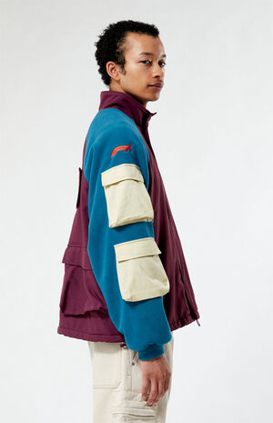 x PacSun Powertrain Fleece Jacket image number 4