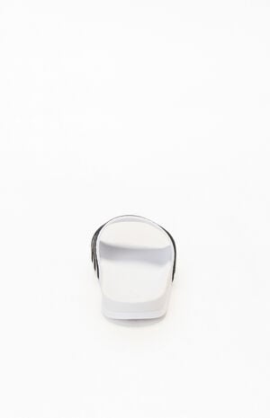 White & Black Adilette CF Slides image number 3