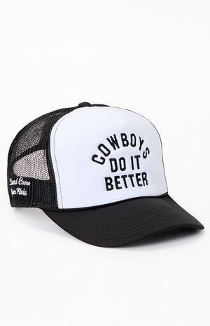Black Cowboys Do It Better Trucker Hat