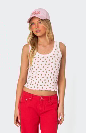 Berry Cool Printed Tank Top image number 1