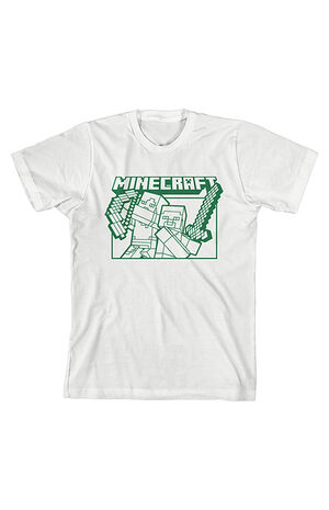 Kids Minecraft Steve & Alex T-Shirt image number 1