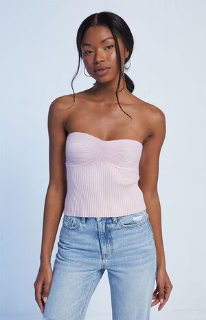 Sweater Tube Top image number 1