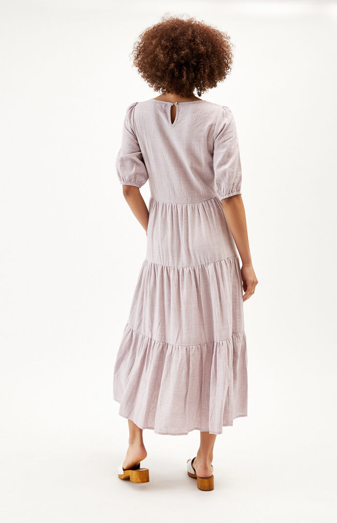 Check Midi Dress