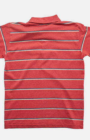 '80s Striped Polo Top image number 2