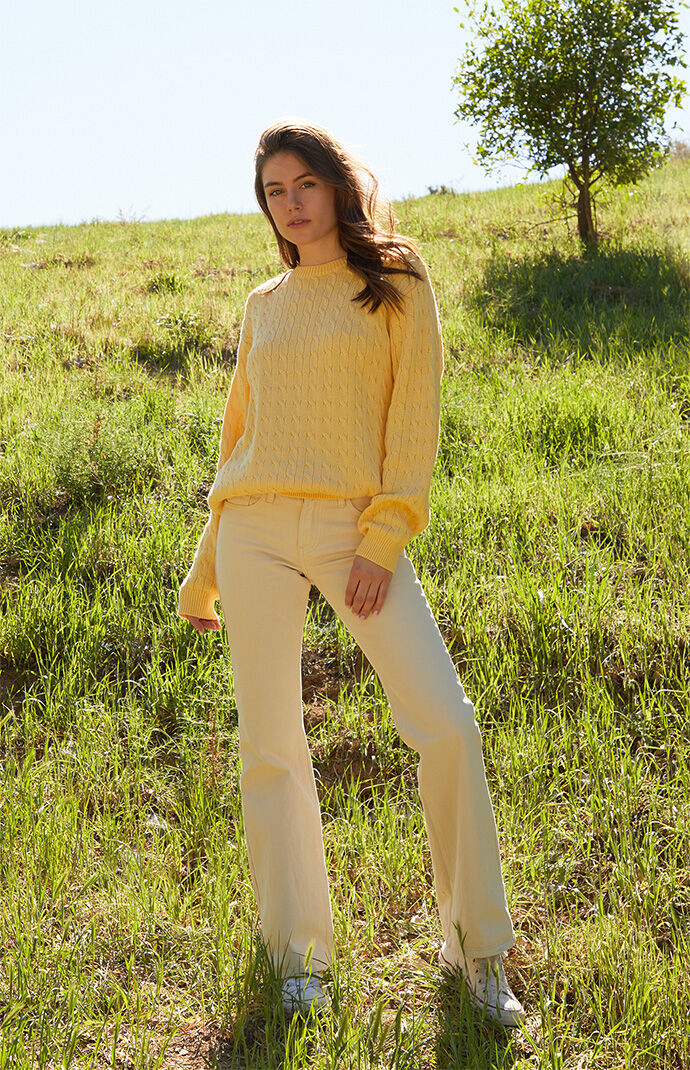 Pacsun yellow sweater deals