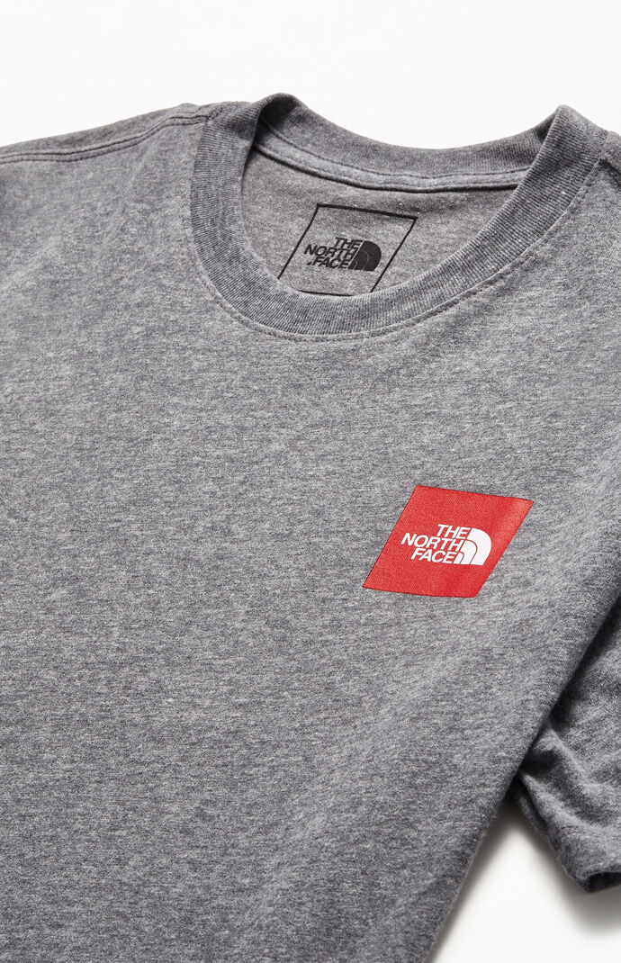 Gray Red Box T-Shirt