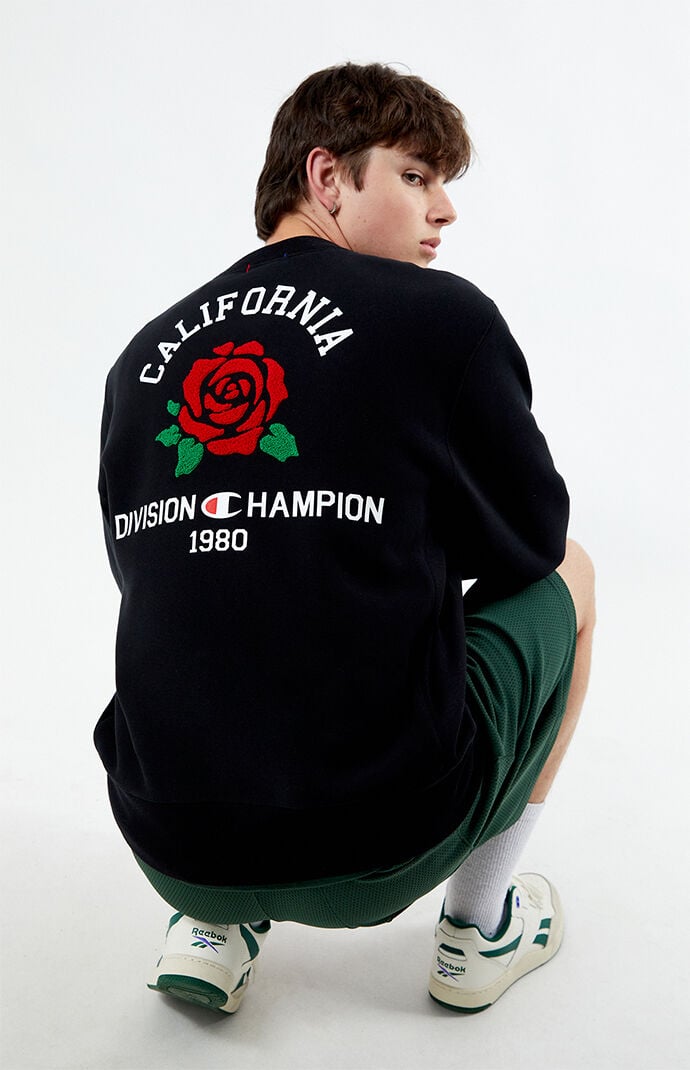 Champion logo all over hoodie on sale