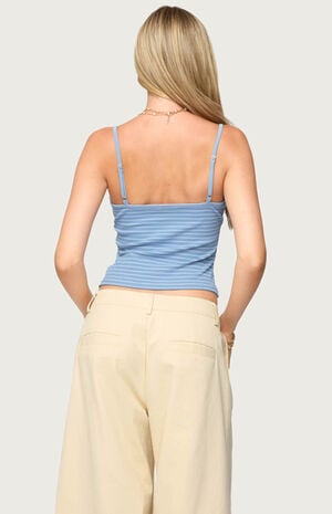 Hemsley Striped Ribbed Tank Top image number 3