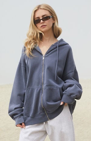 Christy Full Zip Oversized Hoodie