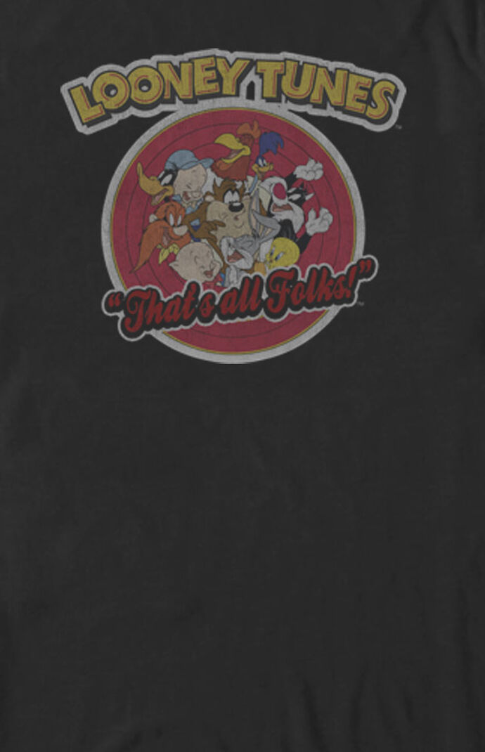 Looney Tunes That's All Folks T-Shirt